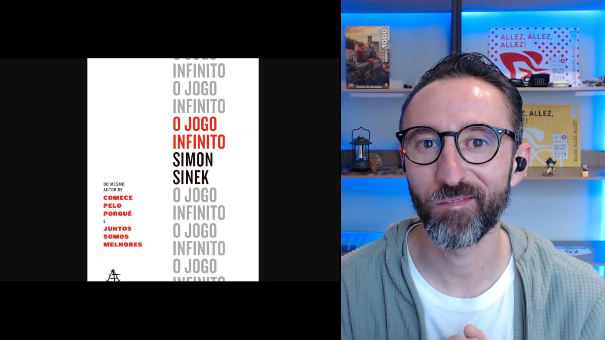 A dica de leitura da vez, é do livro “O Jogo Infinito”, do autor Simon Sinek.
